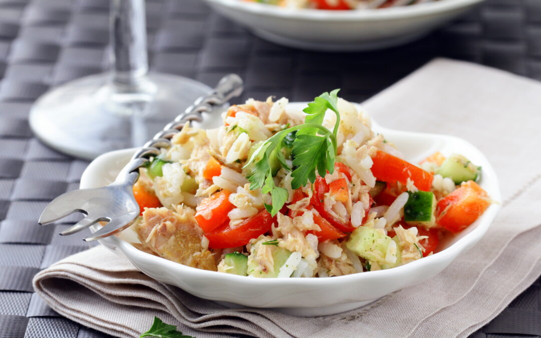Italian Tuna Rice Salad