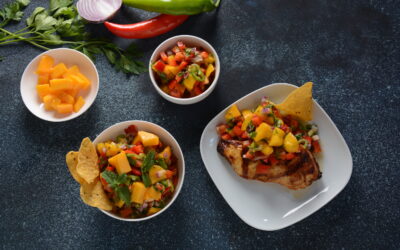 Sautéed Chicken with Mango Salsa